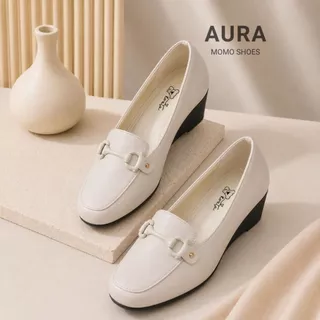 Aura รองเท้าทรงสุภาพ ที่ใส่เดินสบายไม่เมื่อยเท้า