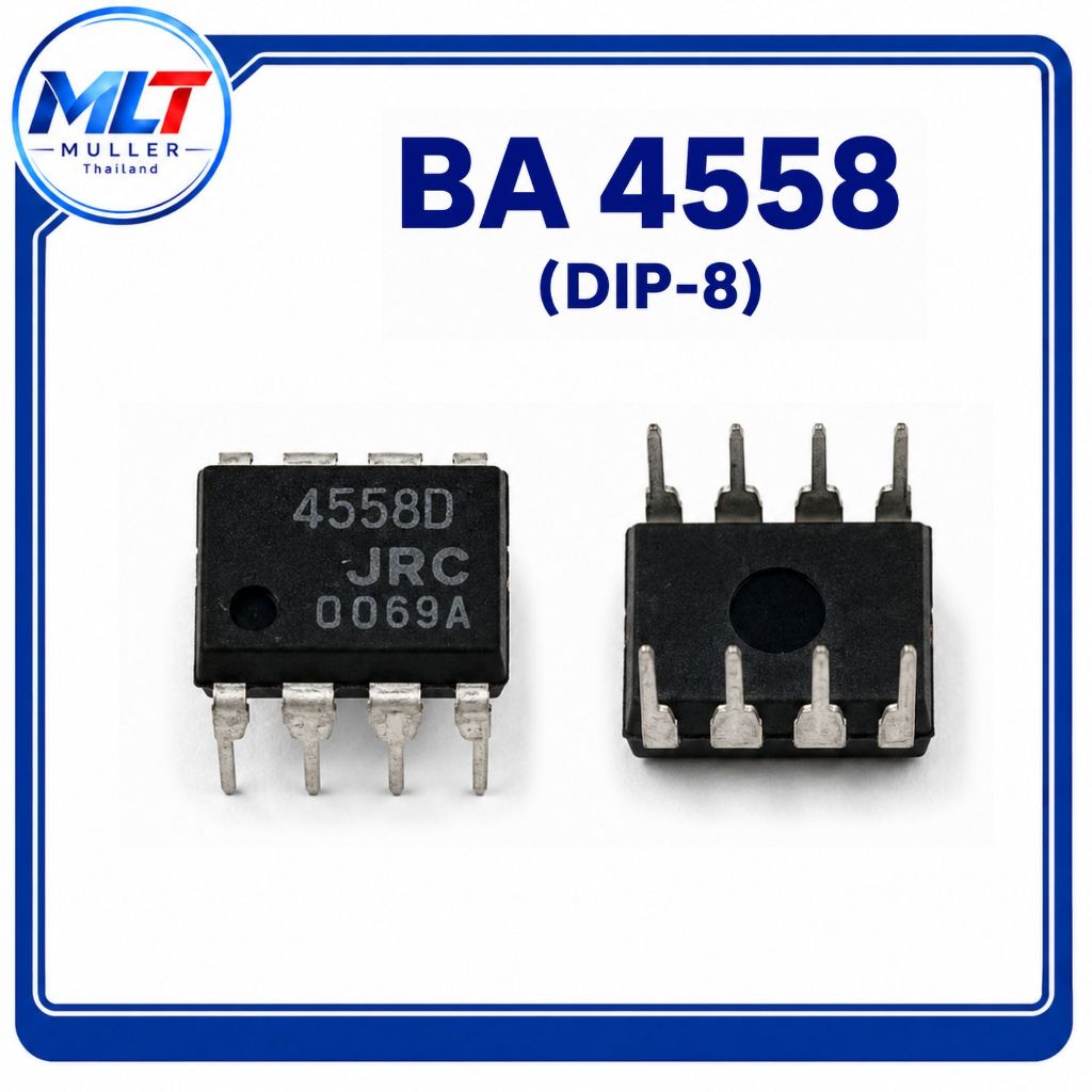 BA4558 DIP-8 (8 ขา) IC-TR ไอซี-ทรานซิสเตอร์