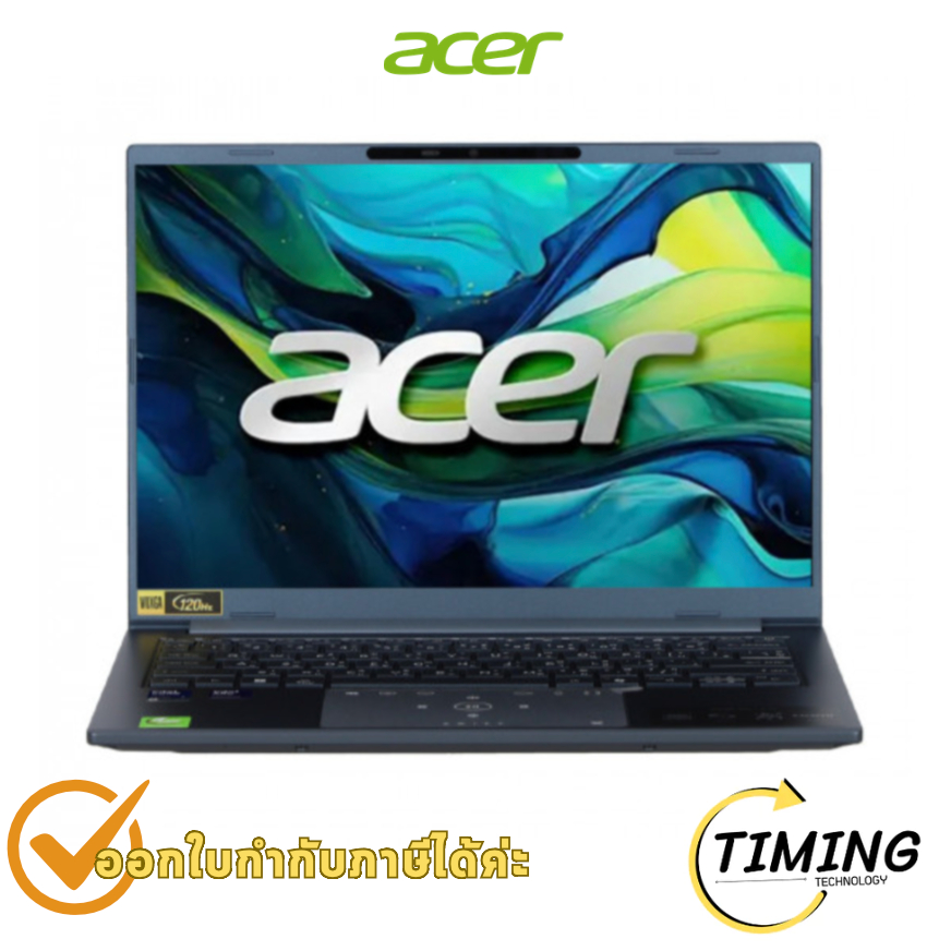 โน้ตบุ๊ก Acer Swift Go 14 AI รุ่น SFG14-75-78NT (NX.JM1ST.003) Copilot+ PC ประกันศูนย์