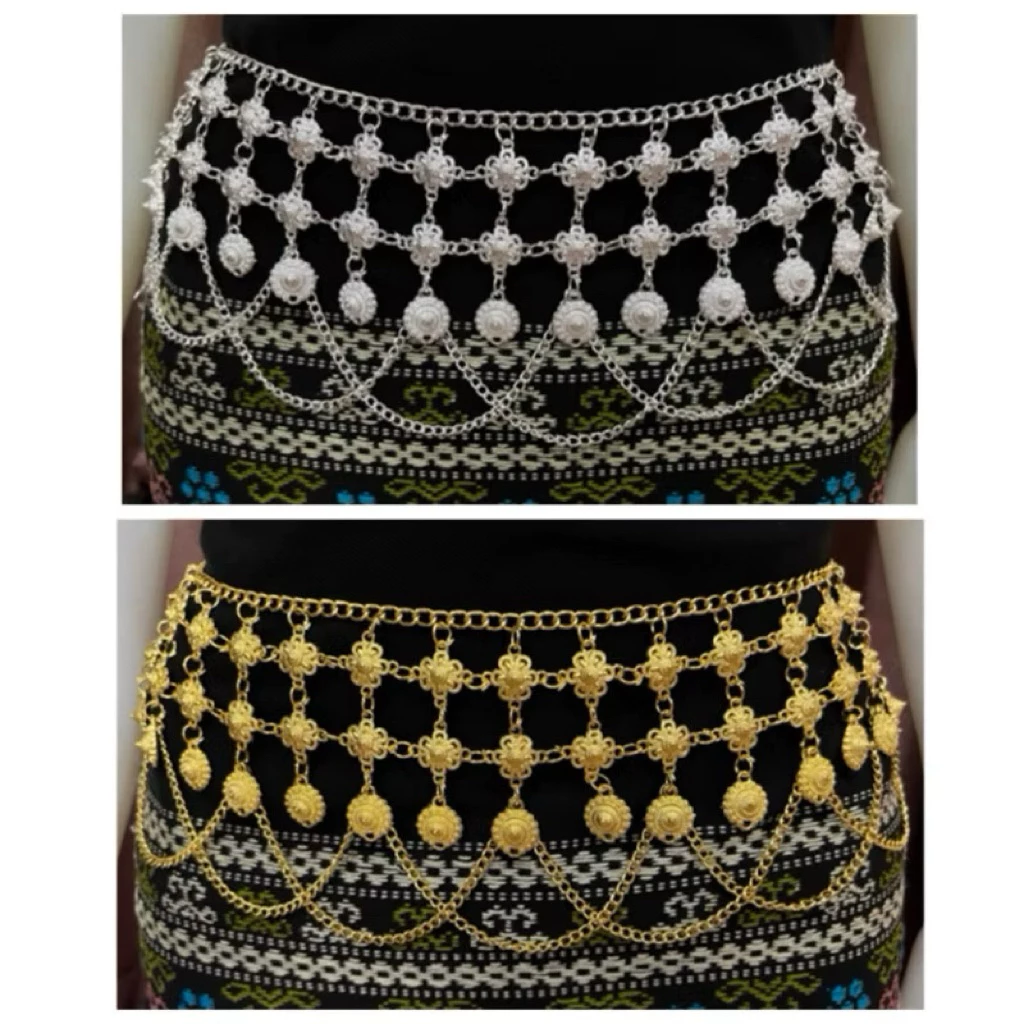 เข็มขัดตุ้งติ้งใส่กับชุดไทยชุดล้านนาสวยๆ