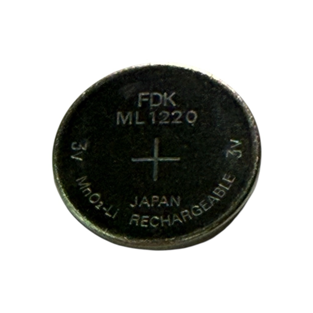 FDK ML1220 Rechargeable battery Made in Japan