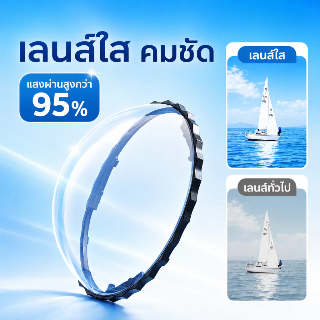 ฝาครอบเลนส์ Insta360 X5 X4 Air X4 X3 เลนส์การ์ด PC กันรอย ถอดง่าย ป้องกันเลนส์กล้อง thumbnail 4