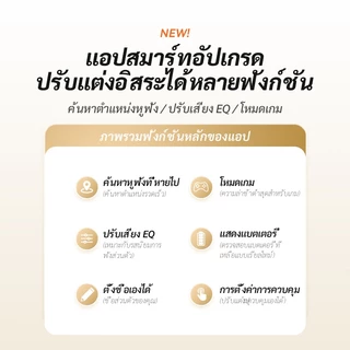 หูฟังบลูทธไร้สาย Bluetooth 6.0 ดีไซสวย TWS เสียงคุณาพดี แน่น ลดาหนวง หูฟังหนกเบา พสะวก ใช้ไดทุกวัน ส