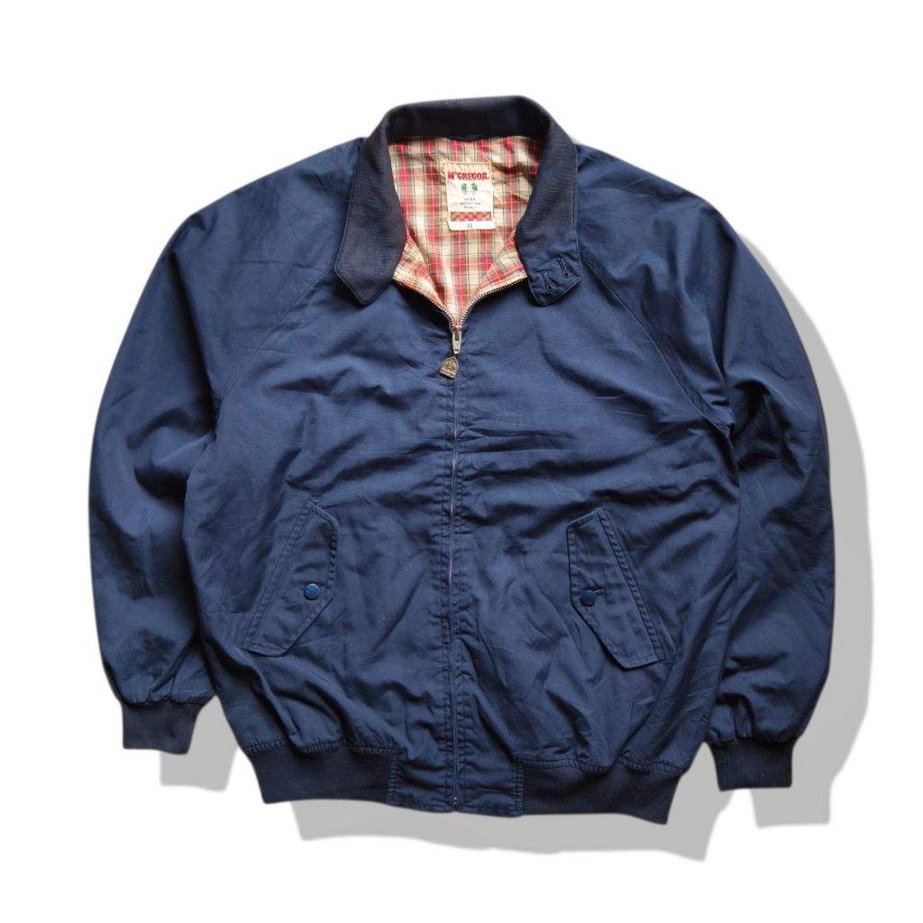 McGregor Navy Blues Harrington Jacket(LL) มือสอง รอบอก 49”