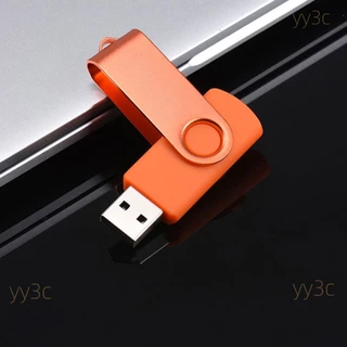 USB แฟลชไดรฟ์ 1GB 2GB 4GB 8GB 16GB 32GB 64GB 128GB 2.0 โลหะหลายสีเก็บแบบพกพาติด