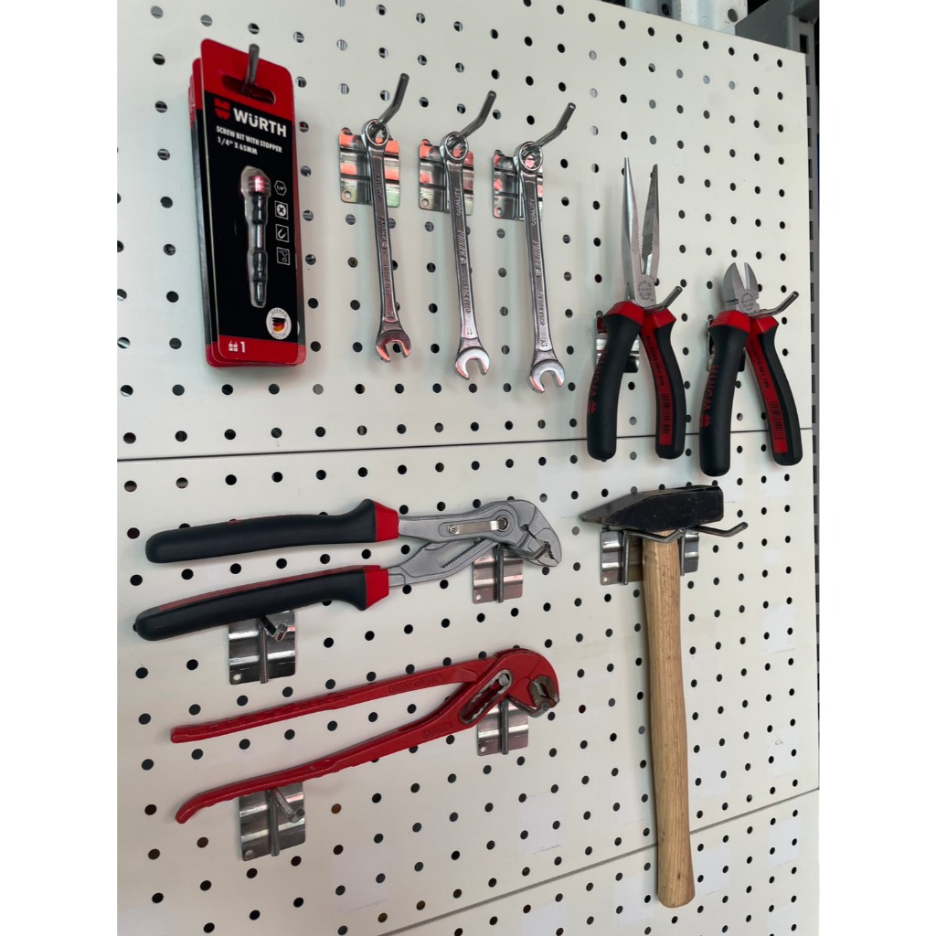 ตะขอแขวน ลวดแขวน ฮุค ใช้ร่วมกับแพ็คบอร์ดหรือผนังรู ขนาด 6 cm-pegboard hook
