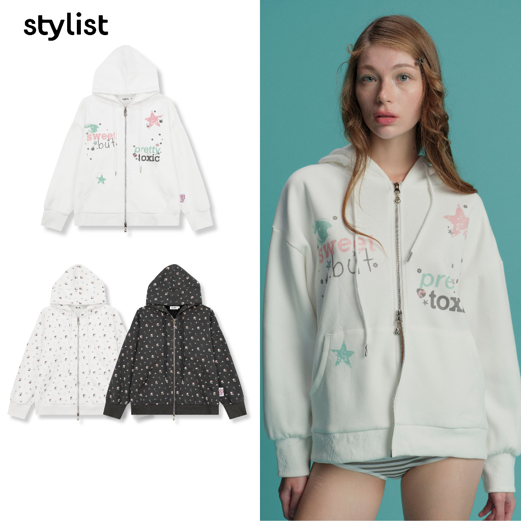 STYLIST - Hoodie 006 ladybug เสื้อฮู้ด