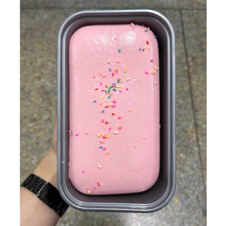 สกุชชี่กล่องไอติม Squishy Ice Cream Mousse ของ เล่นบีบคลายเครียดรูปขนมปังจำลองสร้างสรรค์