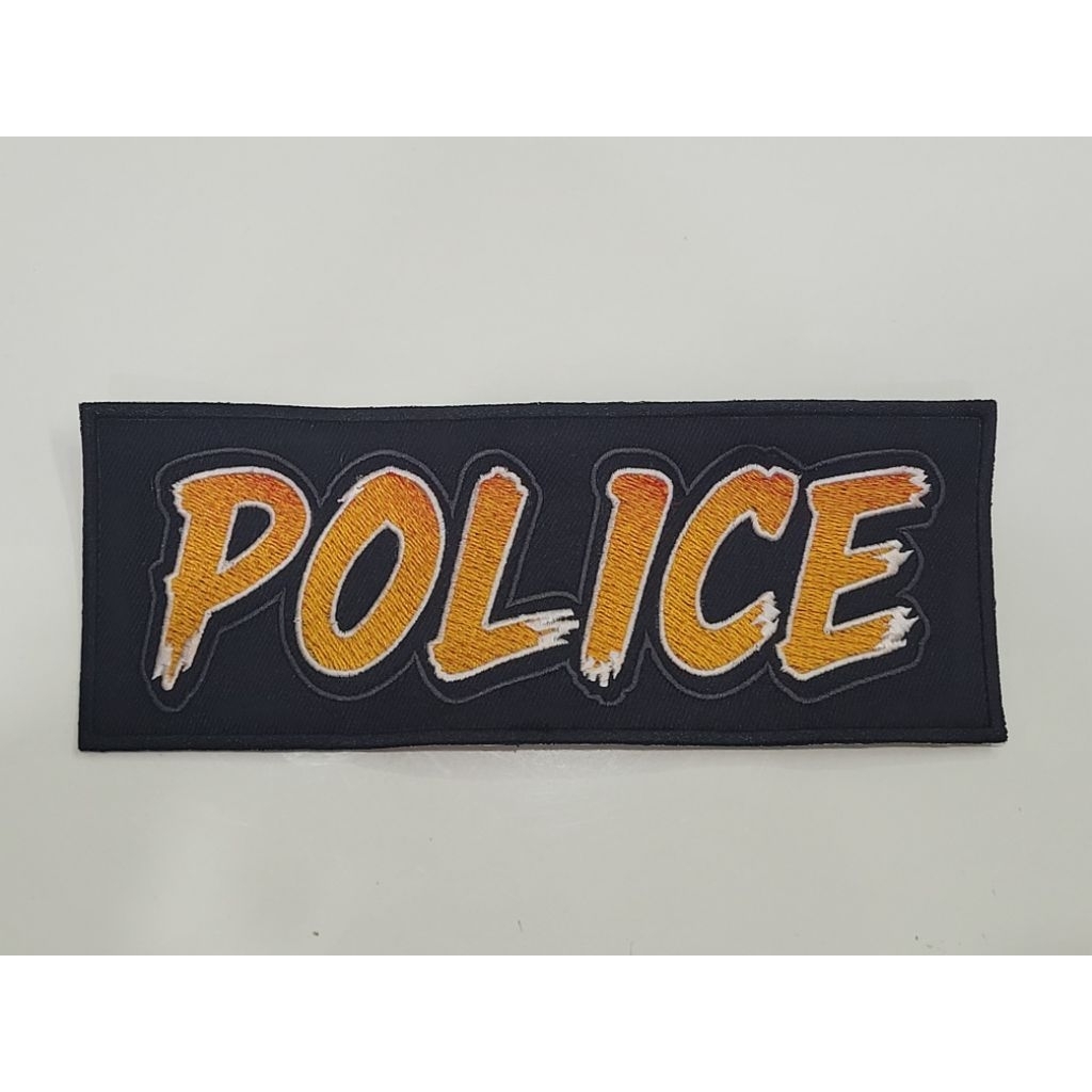 อาร์ม ปัก ป้าย POLICE
