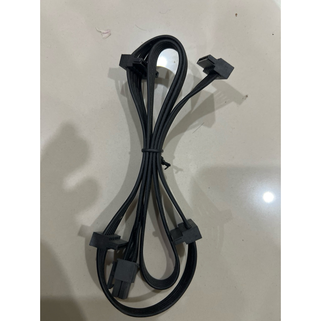 สาย Corsair RM850 RM1000 6pin to sata *4 แท้