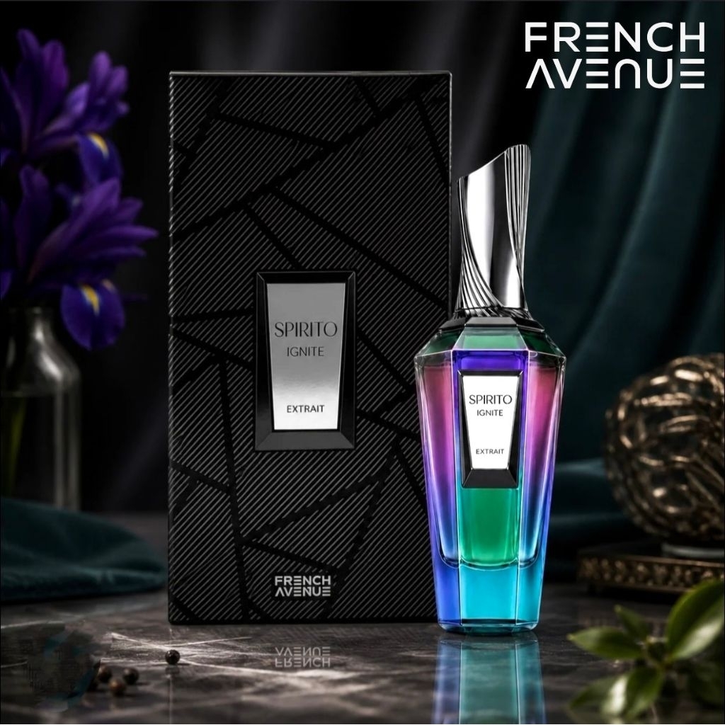 Spirito Ignite Extrait de perfum By french Avenue 100 ml (สีดำ)