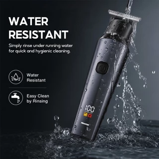 MeeGoo เครอื่งตัดผมไร้สาย ปัตตาเลี่ยนไฟฟ้า Electric Clipper จอแสดงผลพลังงาน LCD การชาร์จ Type-C
