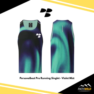 Personalbest Pro Running Singlet - Violet Mist เสื้อกล้ามวิ่ง ไร้รอยต่อ เนื้อผ้าไม่แนบตัว เบาสบาย ระบายอากาศดี