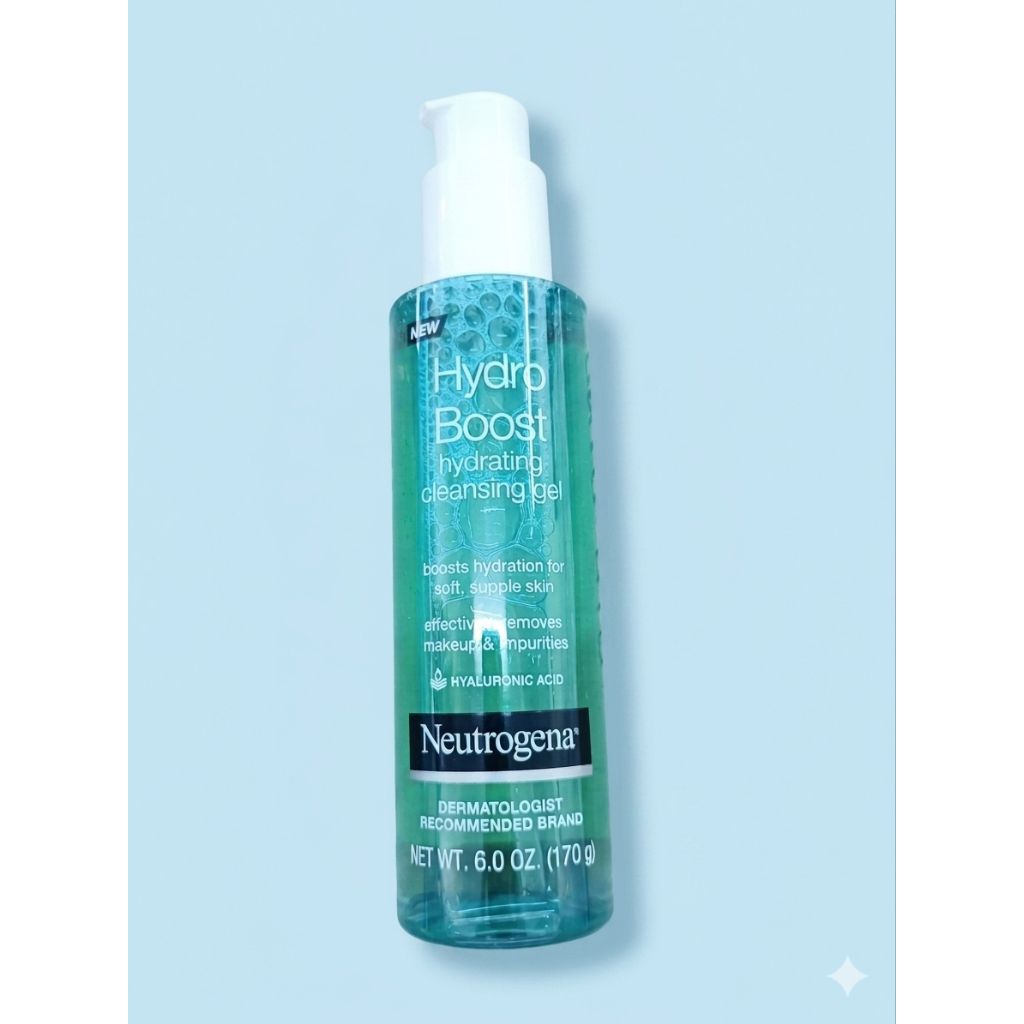 🐬 Neutrogena Hydro Boost Hydrating Cleansing Gel (ขนาด 6.0 ออนซ์ / 170 กรัม) 🐬