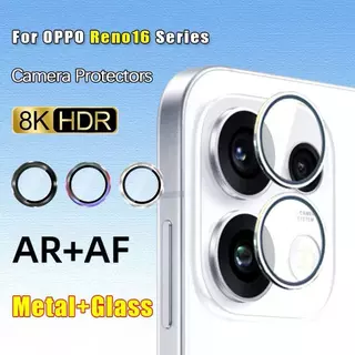 ฟิล์มกระจกเลนส์กล้อง สำหรับ Oppo Reno16 Pro Reno16F ฟิล์มหลัง ป้องกันเลนส์กล้อง สีรุ้ง
