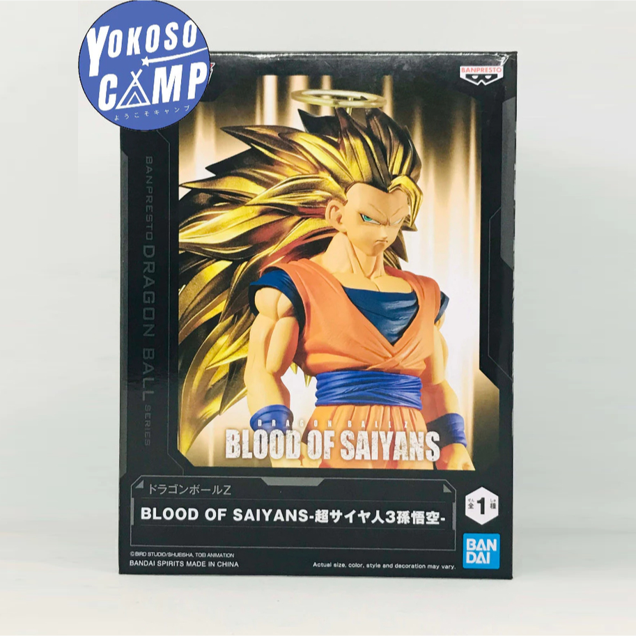 [พร้อมส่ง/มือ1] ของแท้ Dragon Ball Z - Son Goku Super Saiyan 3 - SSJ3 - Blood of Saiyans (Banpresto)