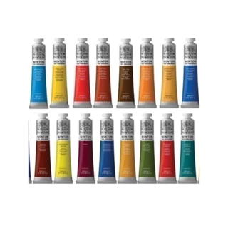 สีน้ำมัน 200 มล. Winsor & Newton WINTON OIL COLOUR 200 ml. สีน้ำมัน วินตั้น (1 หลอด)