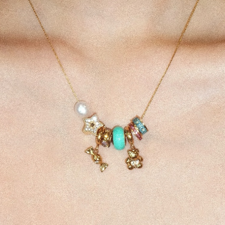 nice try studio - Fairy Sweet Shop Charms จี้สแตนเลส (จี้อย่างเดียว ไม่รวมสร้อย)