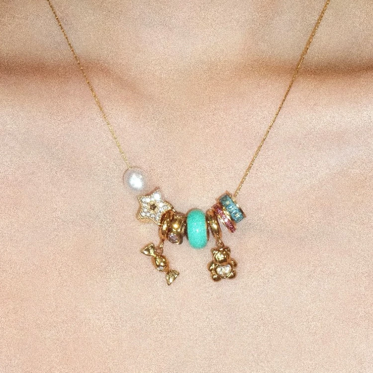nice try studio - Fairy Sweet Shop Charms จี้สแตนเลส (จี้อย่างเดียว ไม่รวมสร้อย)