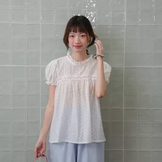 Kimmame - เสื้อ รุ่น Daisy Lace Blouse