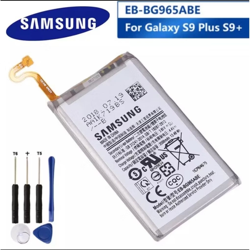 แบตเตอรี่ แท้ Samsung Galaxy S9 Plus S9 + SM-G965F G965F/DS G965U G965W G9650แบตเตอรี่ EB-BG965ABE 3
