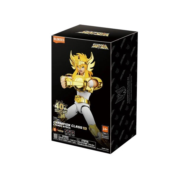 (พร้อมส่ง) Blokees | Saint Seiya 75017 Champion Class EX - Cygnus Hyoga Anniversary Version