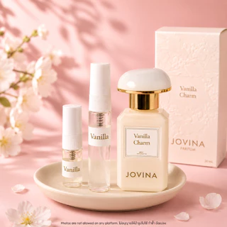 น้ำหอม JOVINA โจวีน่า แบ่งขายแท้ 100% 2ml 5ml ขวดแบ่งพกพา น้ำหอมผู้หญิง กลิ่นหอมหวานละมุน แบ่งจากขวดแท้ทุกหยด