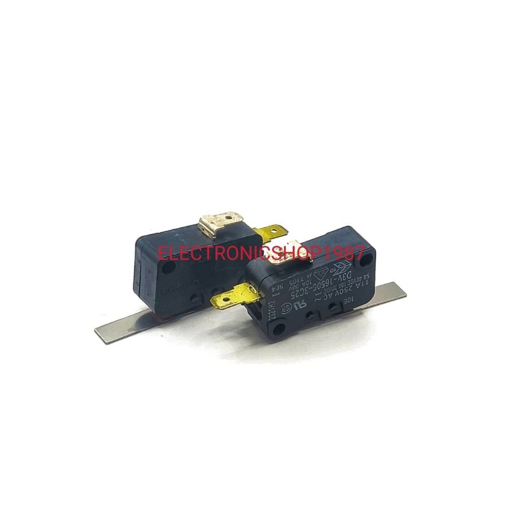 ราคาต่อ 1ตัว 👉👉 D3V-16506-3C25 D3V D3V165063C25 Omron ลิมิตสวิตช์  ขา NO 11A 250VAC  ไมโครสวิตช์