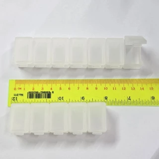 กล่องใส่ยาถอดได้ขนาดใหญ่ ถอดแยกกันได้ (ร้าน🇹🇭) ตลับยาพกพา กล่องวิตามิน #pillbox