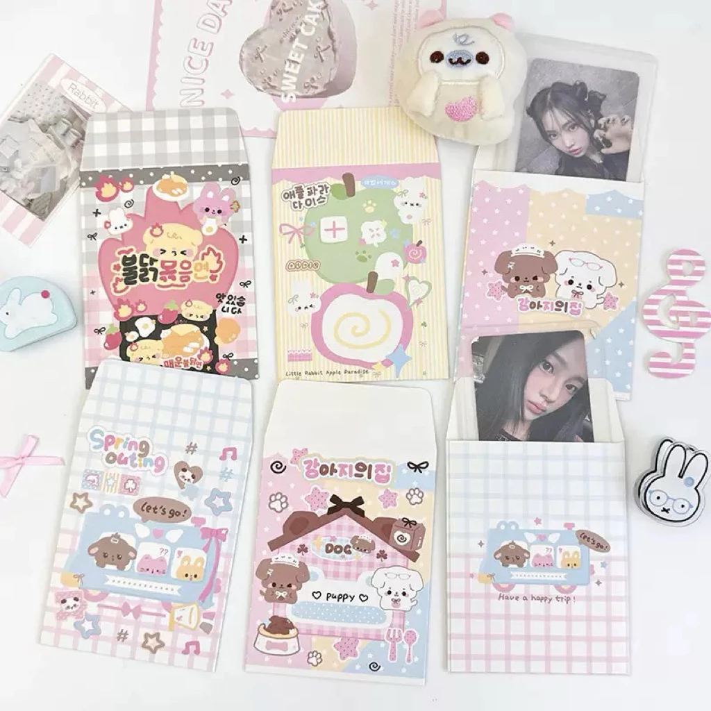 (แถมสตก.ติดซอง🍥) ซองกระดาษลายน่ารัก มินิมอล 11*8.5 cm ใส่การ์ด ของแฮนด์เมด ของขวัญเล็กๆปัจฉิม