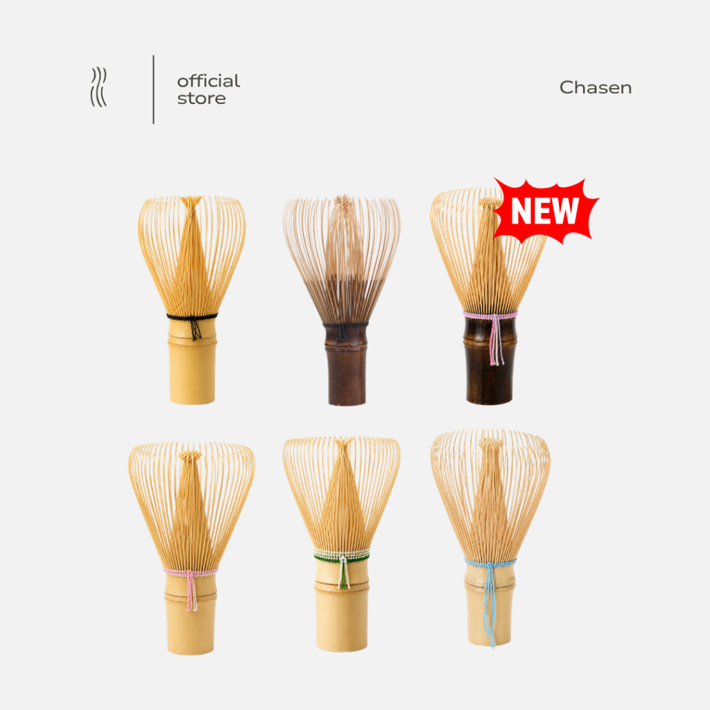 Tea Library | Chasen | แปรงชงมัทฉะไม้ทรงชิน | Premium Shin Fine Prongs