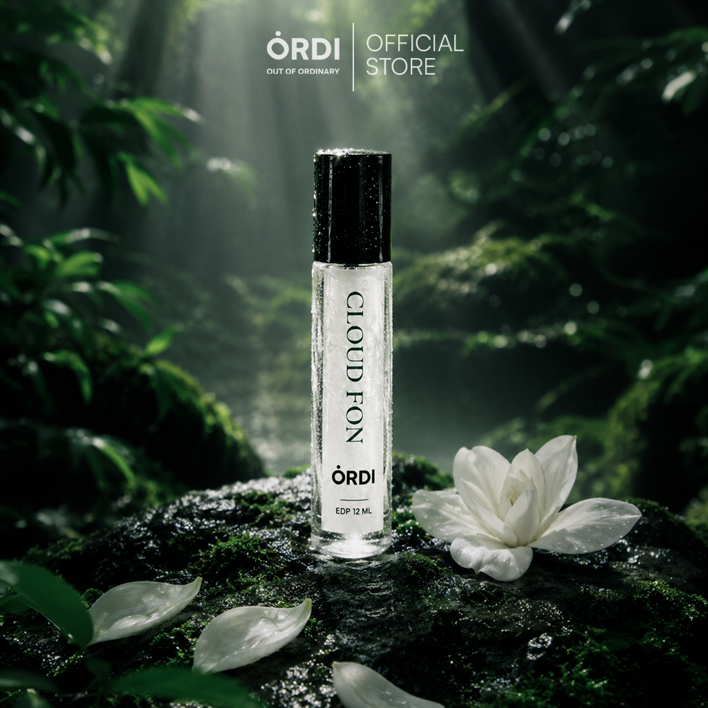 น้ำหอม ORDI : CloudFon เคล้าฝนกลิ่นไอฝนบนผิวที่ยังอุ่น EDP 12 ml