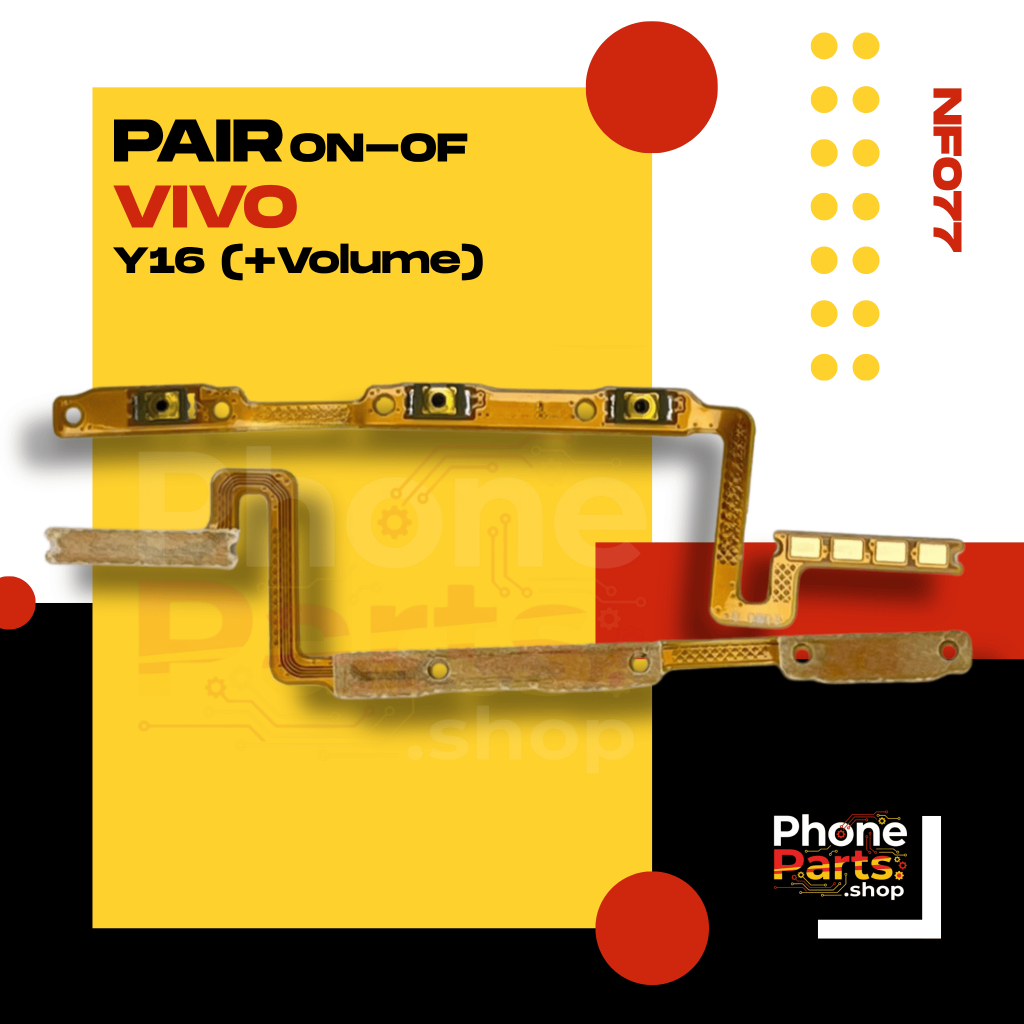 แพรสวิตช์เปิดปิด on–off VIVO Y16 (+Volume)
