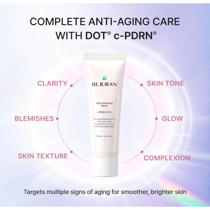 REJURAN Triple Radiance Cream c-PDRN 0.2% 50 ml รีจูรัน ทริปเพิ่ล เรเดี๊ยนซ์ ครีม