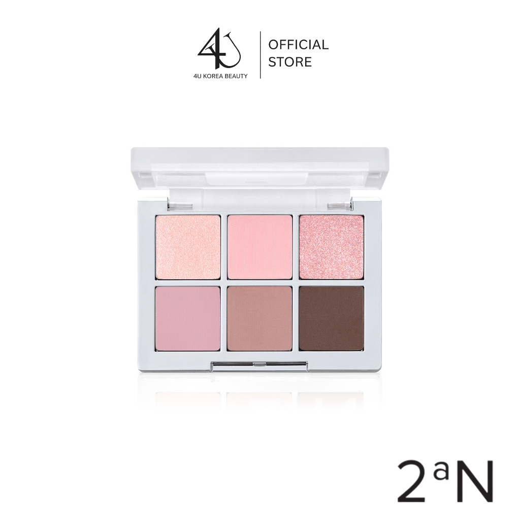 2AN BETTER ME EYE PALETTE ทูเอเอ็น พาเลทแต่งตา 6 สี ใน 1 พาเลท