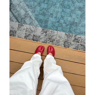 [พร้อมส่ง] WEAR.SOUL #S694-CLEO Tabi Bow Flats รองเท้าแฟลต รองเท้าส้นแบน