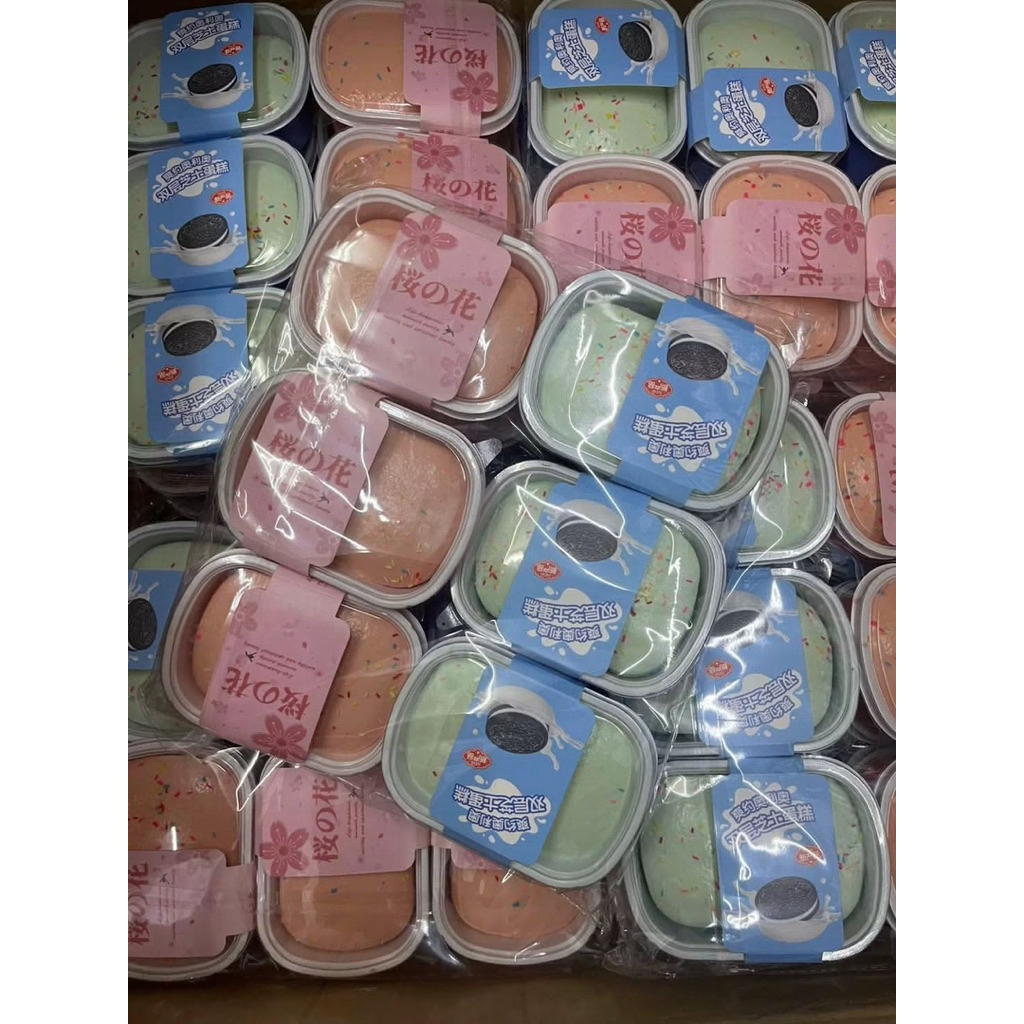 สกุชชี่ ไอติมถาด/บราวนี่/โอรีโอ้ พร้อมส่ง ยกแพ็ค 6 ชิ้น