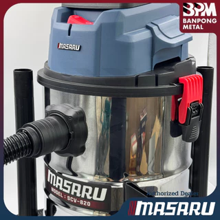 MASARU เครื่องดูดฝุ่น ไร้สาย 20V 25L 200W แบบล้อลาก ถังสแตนเลส รุ่น SCV-820N (เครื่องเปล่า)