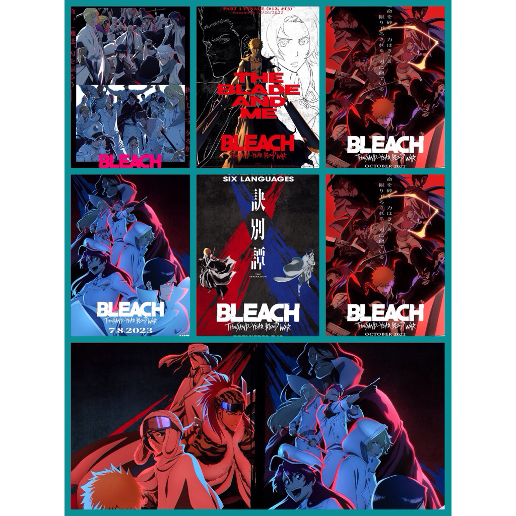 โปสเตอร์ อนิเมะ Bleach: Thousand Year Blood War ขนาด 11.5 X 16.5 นิ้ว