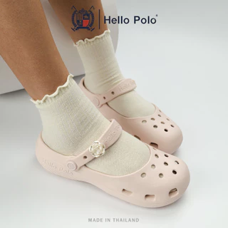 Hello Polo รองเท้าแมรี่เจน 2 รุ่น HP8075 น้ำหนักเบา ใส่สบาย อัพลุคสวยเก็บเท้าเรียว ครบจบในคู่เดียว
