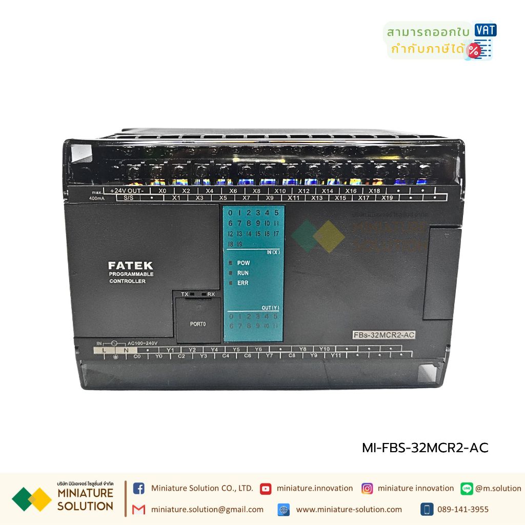 FATEK FBs Series PLC FBS-32MCR2-AC