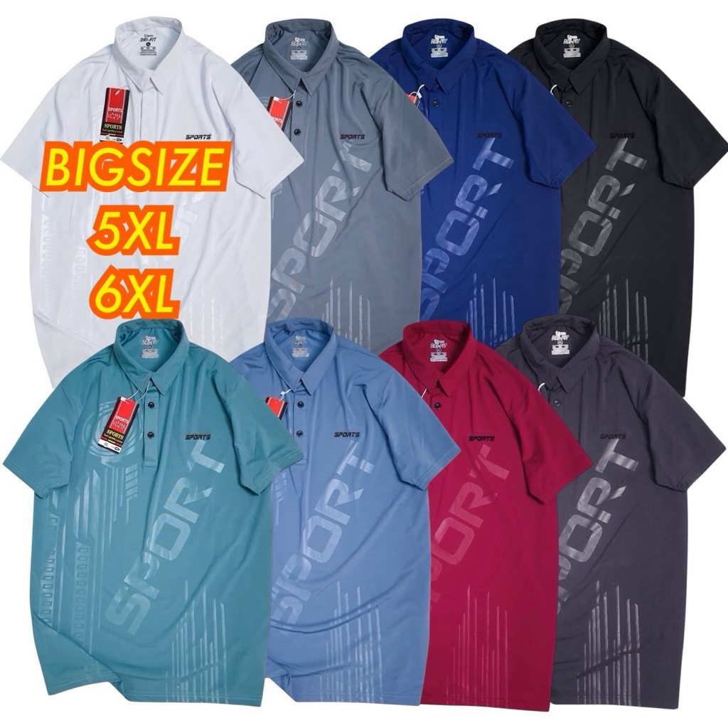 เสื้อคอปกไซส์ใหญ่ เนื้อผ้าดีใส่สบายไม่ร้อน