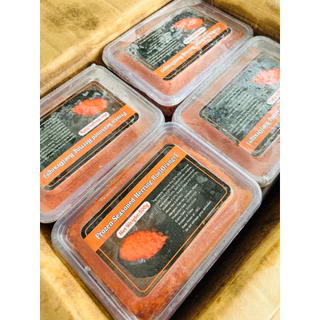 ไข่กุ้งส้ม 500 กรัม 🍣🍱 ⚡️ส่งด่วน 🔥ค่าส่งเหมา✅คละได้ทั้งร้าน❗️โฟมฟรี💦ทุกจังหวัด 🚚💨ส่งขนส่งแช่เย็น❄️