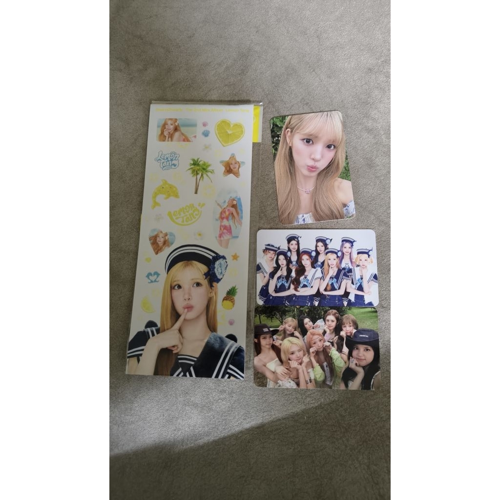 H2H sticker set lemon tang yuha
