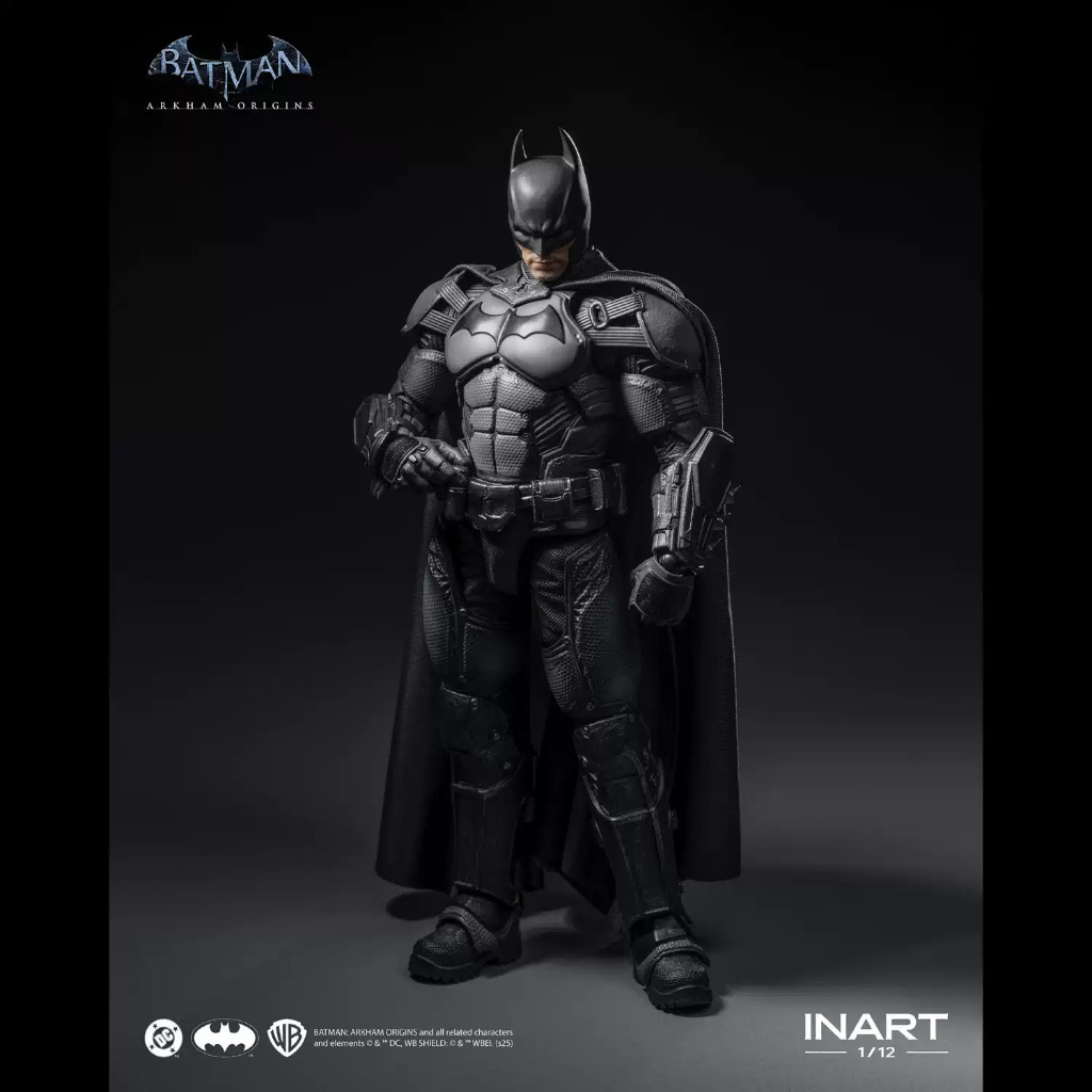 (พร้อมส่งจากไทย) INART 1/12 Batman: Arkham Origins Batman Action Figure