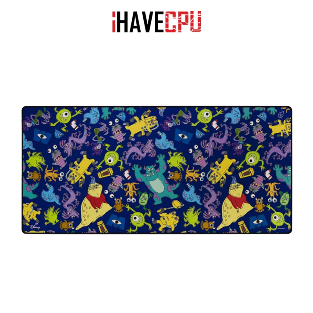 แผ่นรองเมาส์ (mouse pad) iHAVECPU LOGA MONSTERS INC COLLECTION