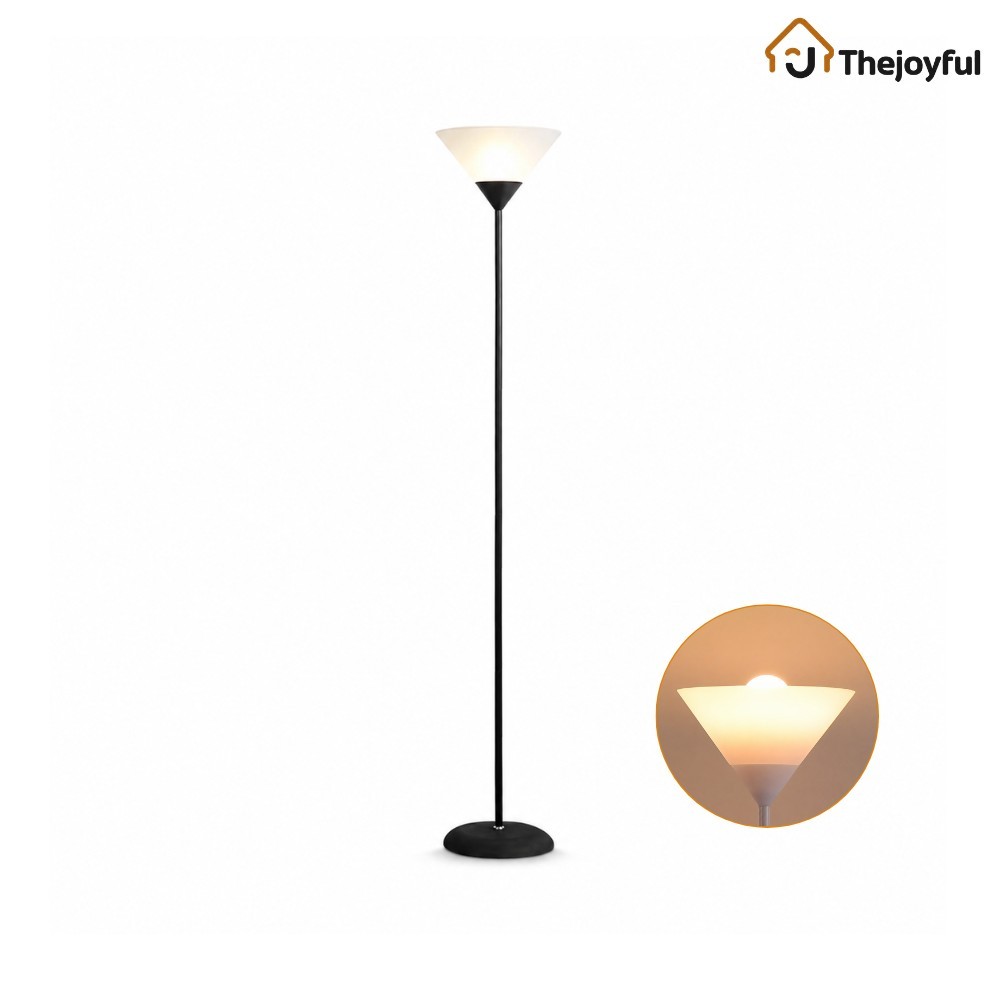 Thejoyful โคมไฟตั้งพื้น มินิมอล Floor Lamp โคมตั้งพื้นแบบอัพไลท์ ตกแต่งบ้าน ดีไซน์หรู ให้แสงสว่างทั่วทั้งห้อง