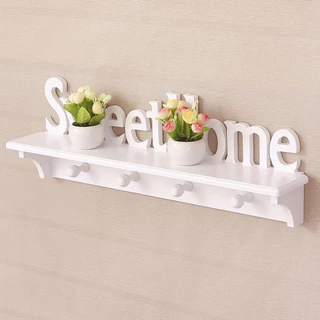พร้อมส่ง🌻ชั้นวางของ รุ่น DECOR-10 สีขาว สไตล์มินิมอล โดนน้ำได้100%