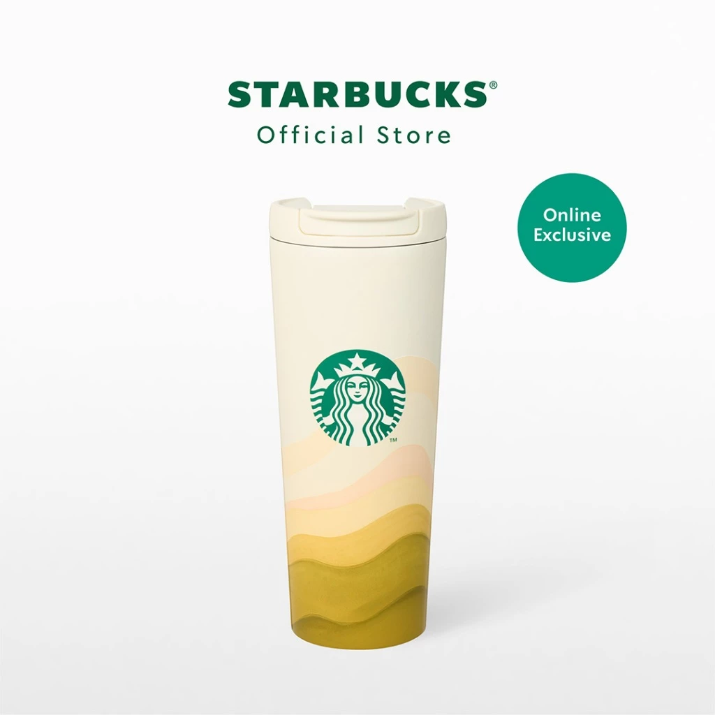 Starbucks Stainless Steel Tropical Whimsy Tumbler 20oz. ทัมเบลอร์สตาร์บัคส์สแตนเลสสตีล ขนาด 20ออนซ์ A11182758