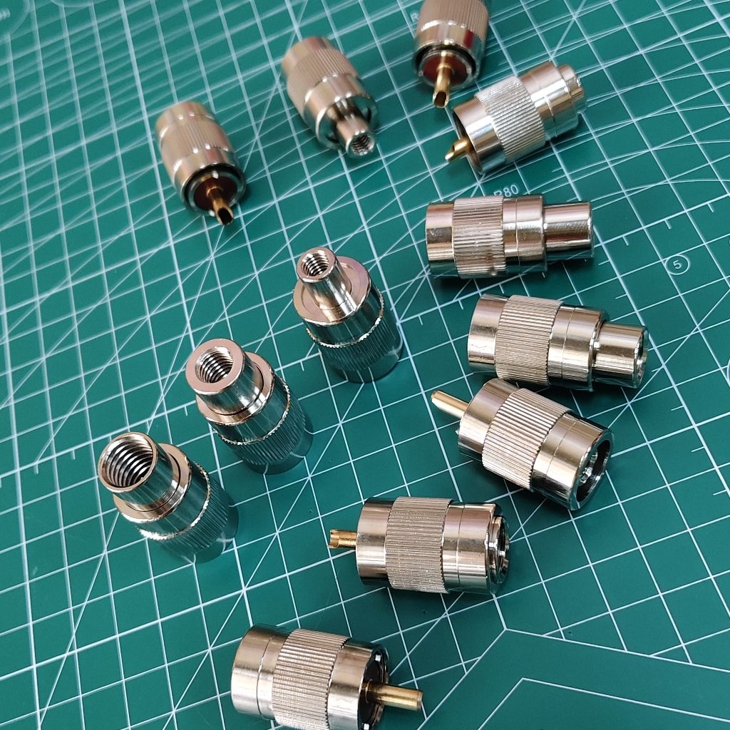 #ขั้วสายนำสัญญาณPL259-RG58-RG8-5DFB